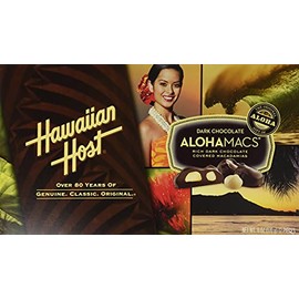 Aloha-MACS, Dark Chocolate, 4 Ounce, 1 Count