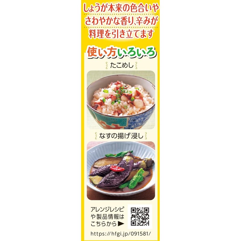 House Foods Grated Ginger, 1.4 oz (40 g)