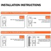 Ironing Board Hanger Wall Mount, Wall Mount Ironing Board Holder,