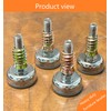 Heavy Duty Furniture Leveler, 3/8”-16 Thread with screw-in connecting nut