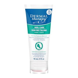 Dermal Therapy 3 Ounce Cracked Heel Treatment - Non Greasy Foot Care Lotion To Repair Dry Feet - Urea Cream Works Wonders On Cracked Heels