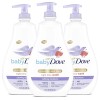 Baby Dove Calming Moisture Sensitive Skin Night Time Wash, 3 Pack...