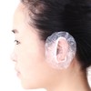 100PCS Disposable Hair Dyer Ear Protector Covers Shower Caps for