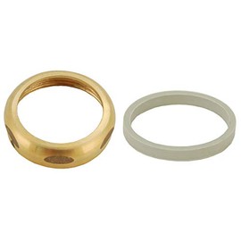 1-1/2-Inch Brass Slip Joint Nut with Washer - By PlumbUSA