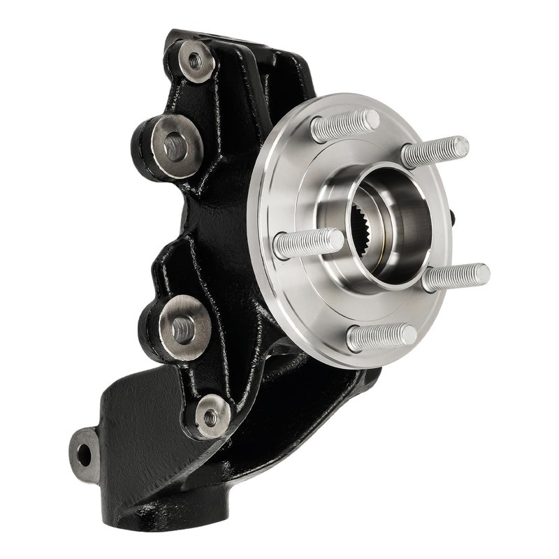 Torchbeam Front Steering Knuckle & Wheel Bearing Hub Assembly Compatible