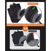 GADIEMKENSD Full Palm Protection Workout Gloves for Men & Women,