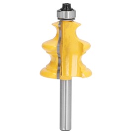 Picture Frame Router Bit Carbon Steel Alloy Door Molding Woodworking Cutter 38mm Diameter1/4in