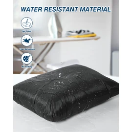 OTraki Wetbag Pack of 2 Reusable Wet Bag with Zip Waterproof Wet Bag Dirty Clothes Bag Organiser for Swimsuits, Beach Towel, Sportswear, black, Modern
