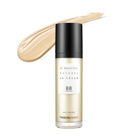 Be Beautiful Natural BB Cream SPF30+ PA++ 40 ml - Flawless Coverage, K-beauty Korean Make-up, Hydrating, Dermatologist Tested, Lightweight Formula, BB Cream Korean