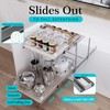 2 Tier Pull Out Cabinet Organizer 18" W X 22"