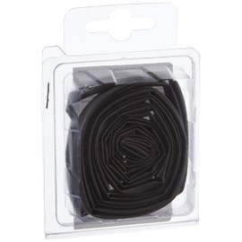 Tek-İş 523594 Isı İle Daralan Makaron 1/4 - 6.4 Mm, Siyah, 2 Metre