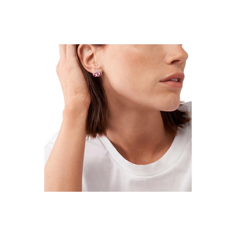 Diesel Stainless Steel Earrings for Men