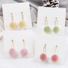 Fur Balls, 6 Colors, 36 Pieces, 0.6 inches (15 mm),