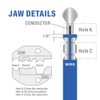 iCrimp Ratcheting Spark Plug Connector Crimper for Ignition Cable and