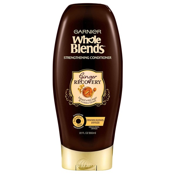 Garnier Hair Care Whole Blends Strengthening Ginger Recovery Conditioner, 22 Fluid Ounce