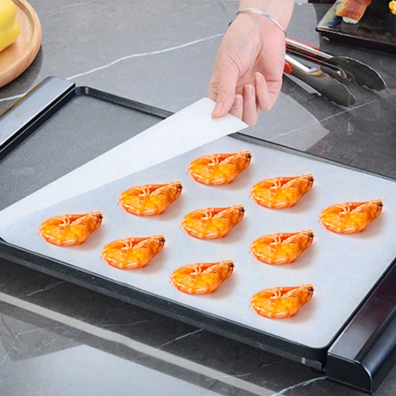 QYH Parchment Paper Baking Sheets 300 Pieces 8x12 Inch Non-Stick