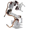 diymore Robotic Arm Kit Silver ROT3U 6DOF Aluminium Robot Arm