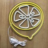 Lemon Slice neon Sign, Lemon Kitchen Light Decor, Fruit Custom