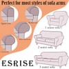 Sofa Arm Chair Covers, Couch Armrest Armchair Covers, Stretch Anti-Slip