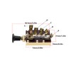 ECSiNG 2 Pieces 4-Level Car Pull Switch Horn Headlight Modification
