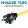 Tellegloww 30ft Nema 6-15 Extension Cord 6-15p Male to 6-15r