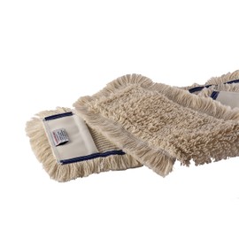 Cotton Mop 60 cm Pockets Made of Polyester Replacement for Mop Folding Holder Mop Cover for Sealing Cleaning Flooring Such as Laminate, Floorboards, Tiles, Feudel Floor Mop Replacement Cover (1)