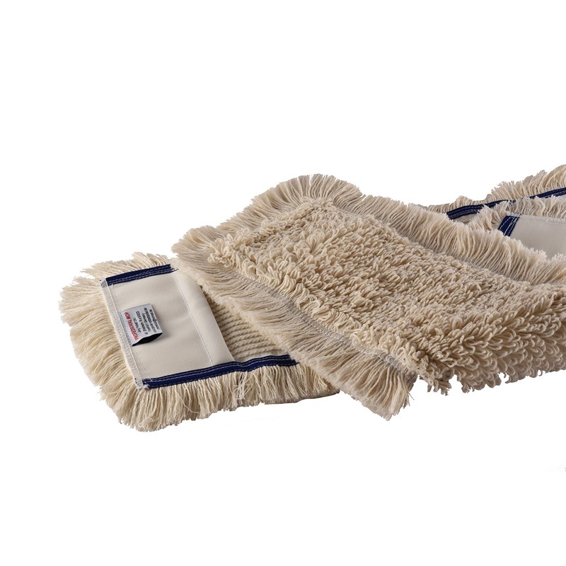 Cotton Mop 60 cm Pockets Made of Polyester Replacement for