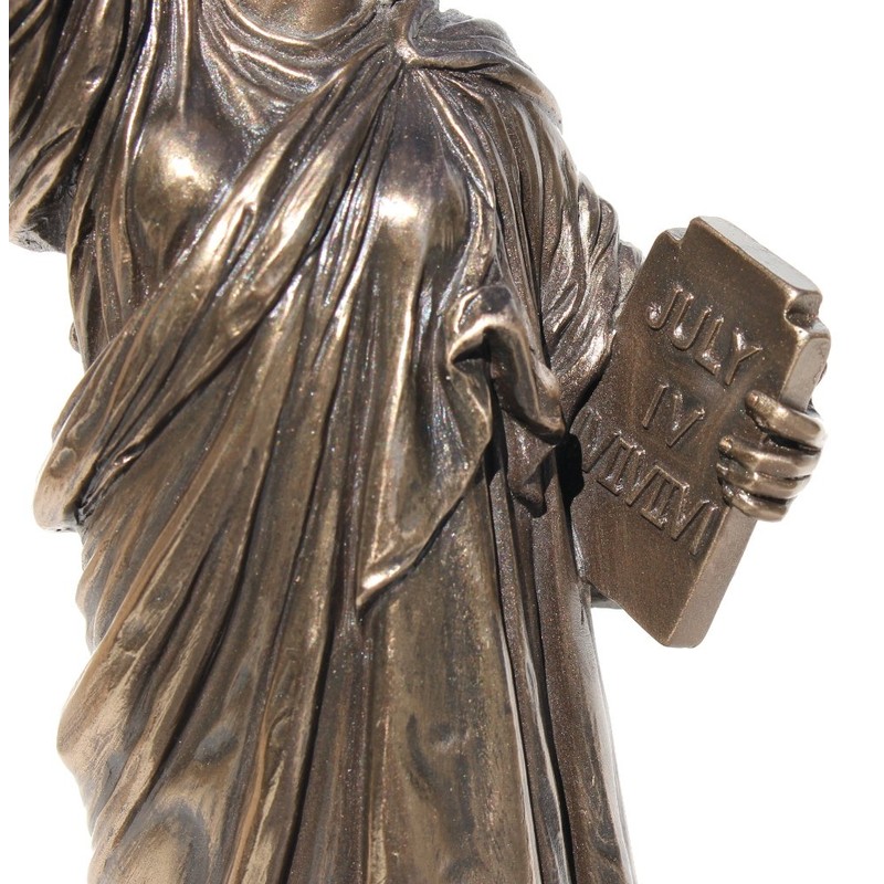 12.38 Inch The Statue of Liberty Cold Cast Bronze Sculpture
