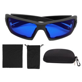 Golf Ball Finding Glasses PC HD UV Protection and Wind Protection Cycling Goggles for Outdoor Black