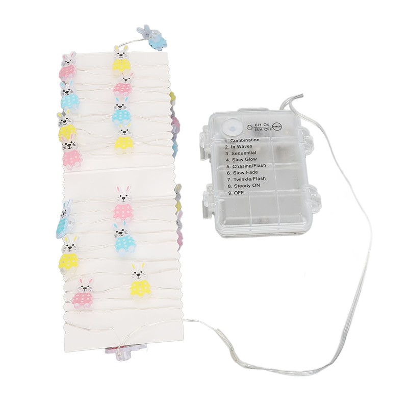 String Lights 3 Meters 30 Light Remote Control Waterproof Rabbit