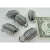 SherrodSurplus Lot 5 Internal Swivel Coil Extension Springs 2" Grip
