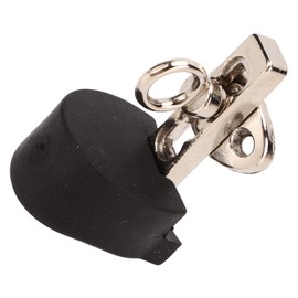 Clarinet Oboe Thumb Rest, Adjustable Clarinet Thumb Finger Rest, Stainless Steel Finger Rest Protector with Rubber Pad