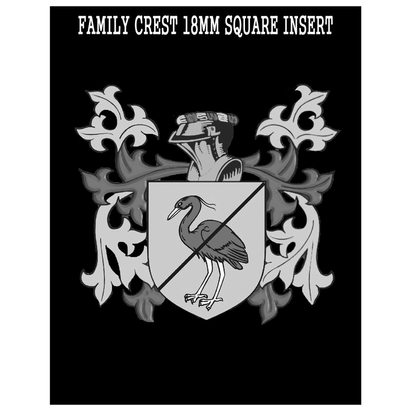 Gardyne Family Crest Family Name Coat of Arms Heraldry Engraved