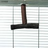 Binchotan Charcoal Perch for Bird Claw Sharpener, T-Shape, For Cages