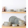 TheTerra Ceramic Dinnerware Sets for 4, 12 Pieces Porcelain Lightweight