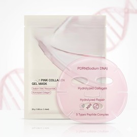 Mascarilla Facial de Colágeno y PDRN en Gel – Tratamiento Coreano Antiedad con ADN de Sodio, Niacinamida y Complejo de Péptidos, Hidratación Profunda, Elasticidad y Efecto Firmeza, 28 g