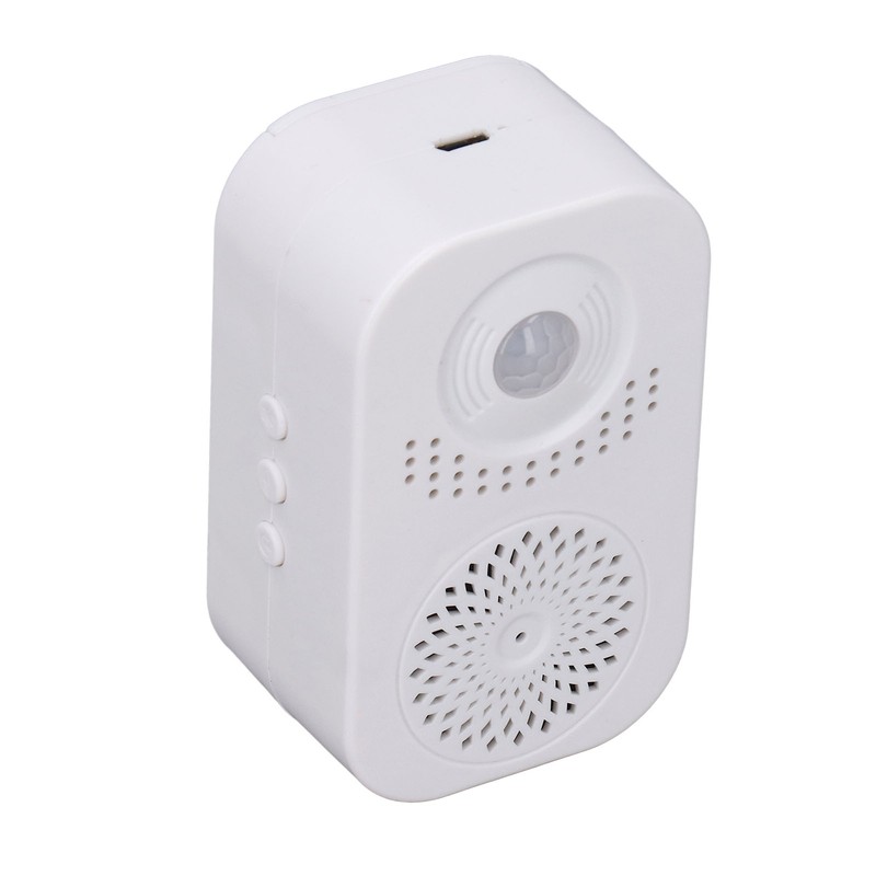 Wireless Motion Sensor Doorbell Voice Reminder Welcome Buzzer Ringtones Volume