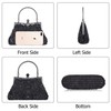 Fashion Vintage Style Handbag Beaded Sequined Evening Bag Wedding Party