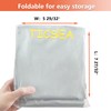 TICSEA Forklift Tractor Seat Cover, 600D Oxford Cloth Weatherproof Durable