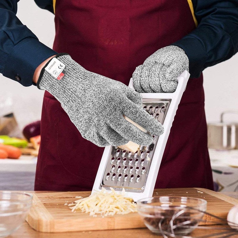 SZYIKUER Cut Resistant Gloves Food Grade Level 5 Hand Protection,Kitchen