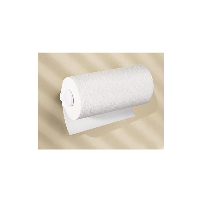 Soporte para Papel de Cocina Blanco Toallero de Pared y