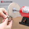 BLACKCUBE Bench Buffer Polisher Motor with 8 Inch Dual Buffering