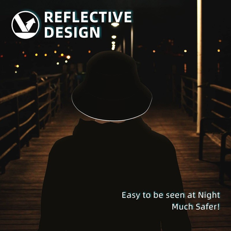 OPEUITNU Doodle Dogs Bucket Hat for Women Men Teens Double-Side-Wear