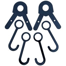 Fullbow Steel Target Hangers Hanging Hook Target Kit - Pipe Target Holders Assembly Stands - Gong Target Hanging Kit - DIY Target Kit for 1 Inch OD EMT Conduit