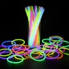 Pulsera Neón Kit 100 Folk Fluorescente Fiesta Led Kytuk