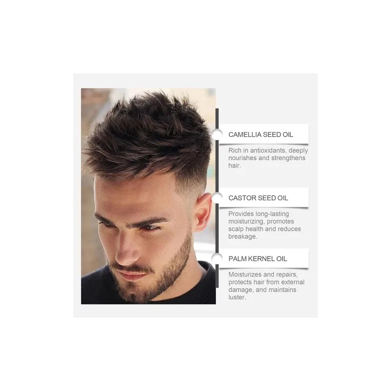 Corrector De Cabello Hairfillup Para Hombre, Cubre Fácilment