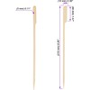 JOIKIT 300 Pcs 21cm Bamboo Paddle Skewers, 8 Inch Wooden