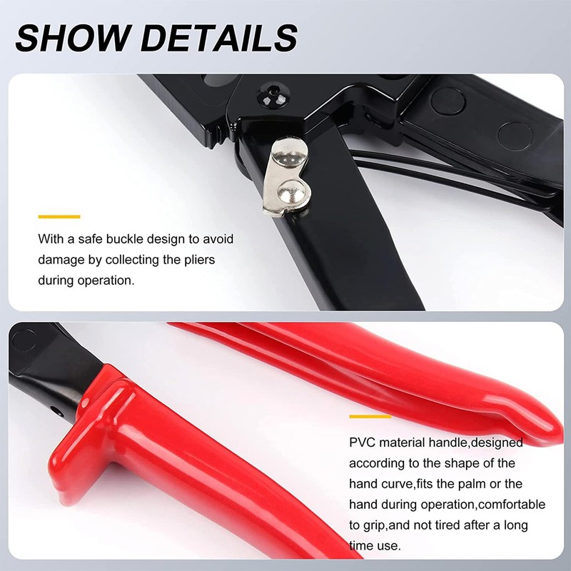 Jargrovs Cable Cutter with Ratchet, Cable Cutter, HS-520A Ratchet Cutter