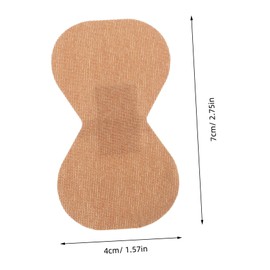 Healeved Skin-friendly Bandage Strips 50pcs Stretchable Fabric for Fingertip Protection