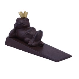 STOBOK Metal Door Wedge Stopper Cast Iron Door Stop for Floor Decorative and Practical